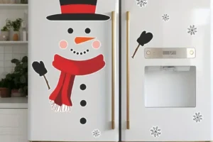 Ideas para decorar la puerta del frigorífico en Navidad🎄Dale un toque festivo a tu cocina🎄